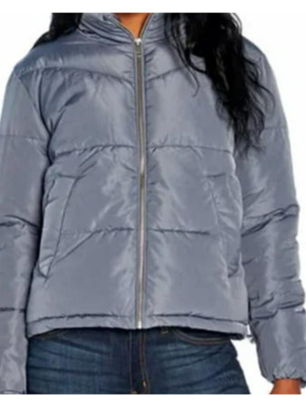 Three Dots Womens Puffer Jacket
